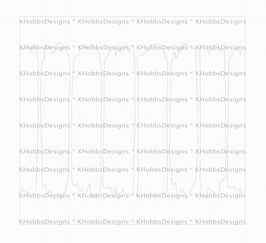 Brushstroke Template for Makerflo 30 Skinny - Digital Cut File Only