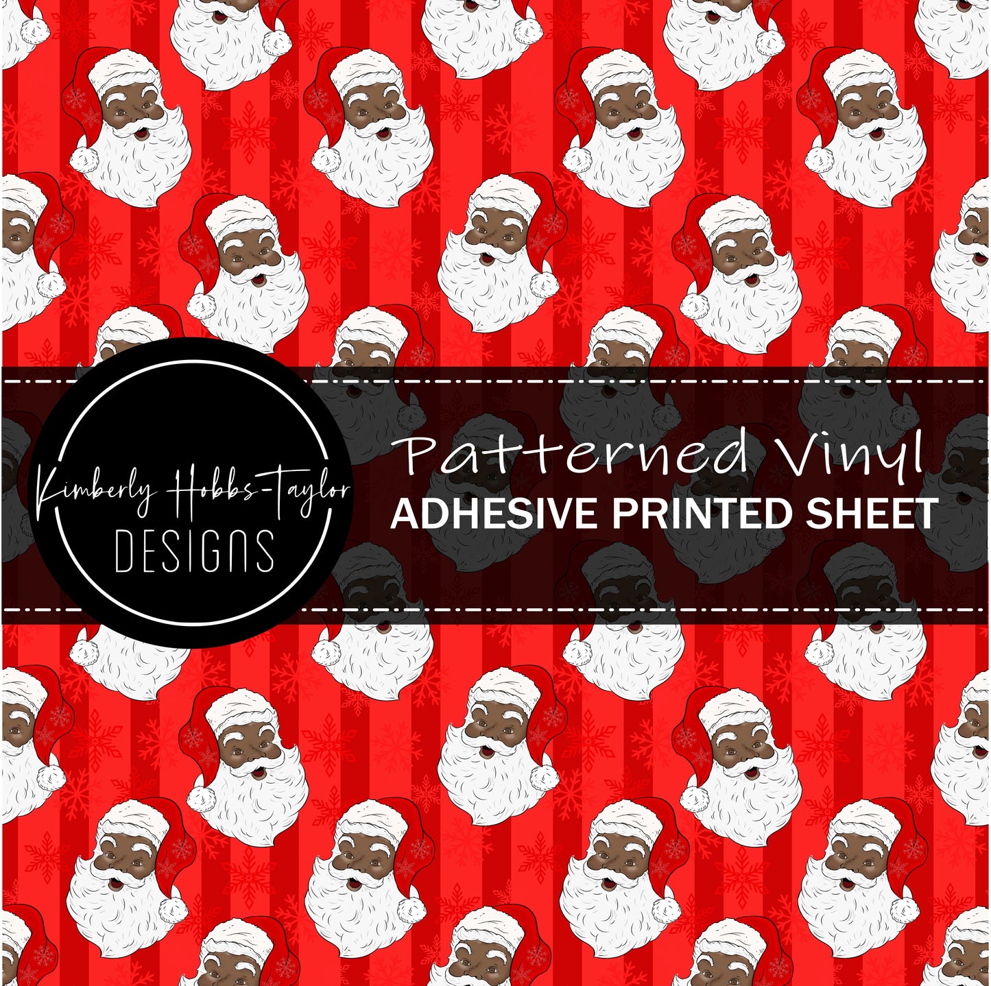 Dark Tone Santa - Red Stripes vinyl