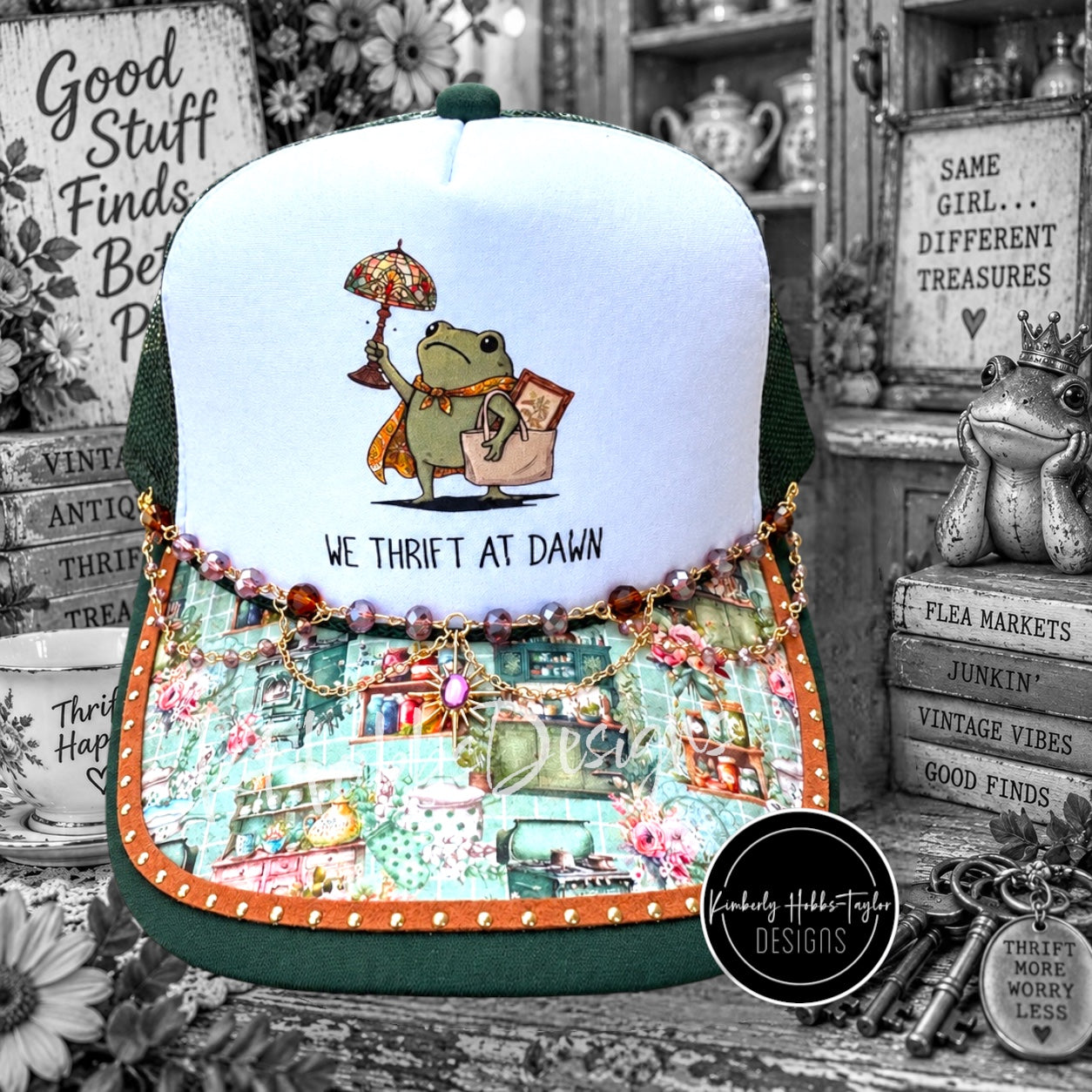We Thrift At Dawn v2 - Trucker Hat
