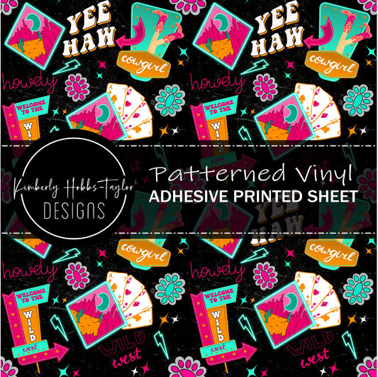 Neon Wild West Cowgirl vinyl