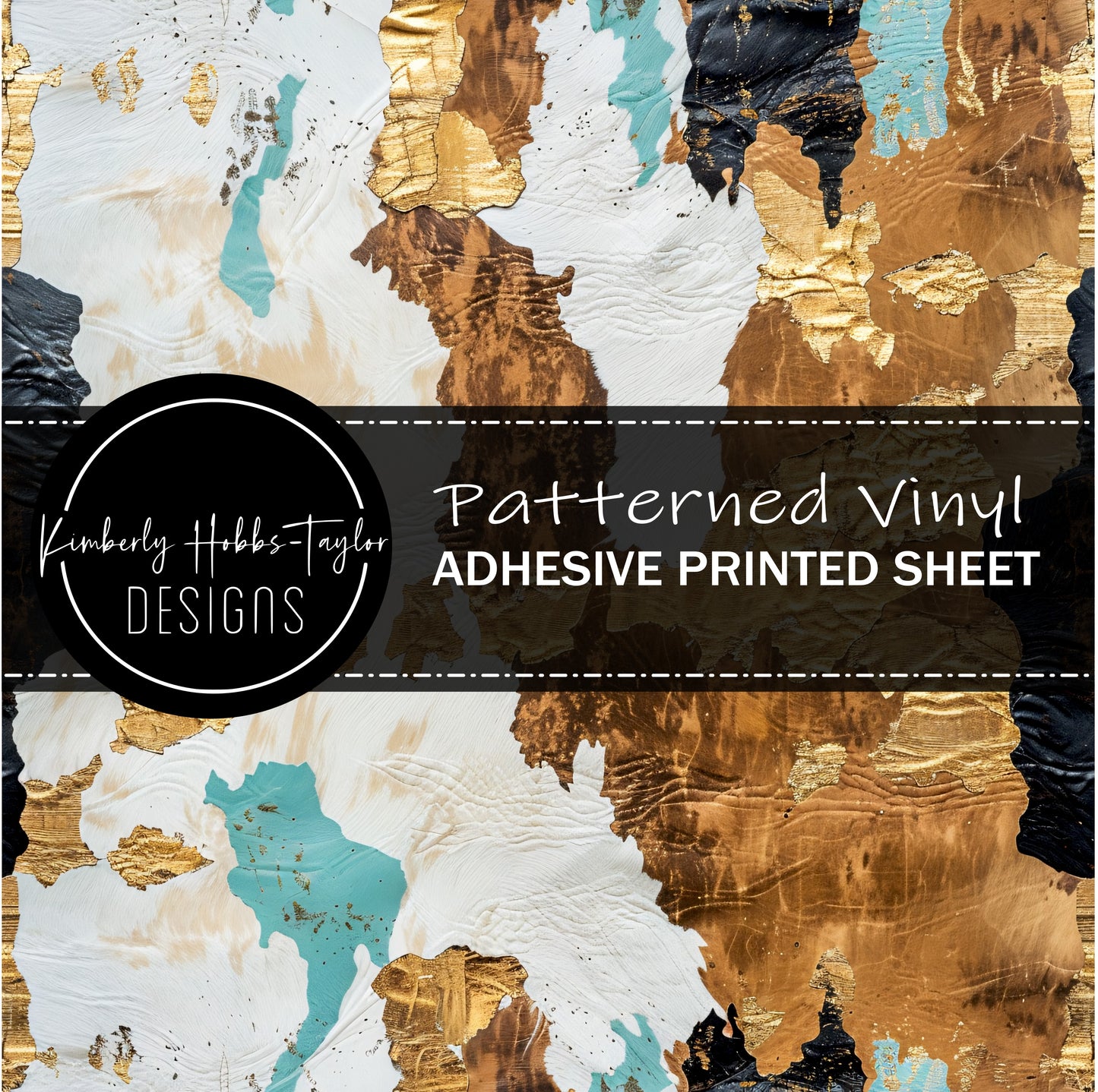 Cowhide Collage R vinyl