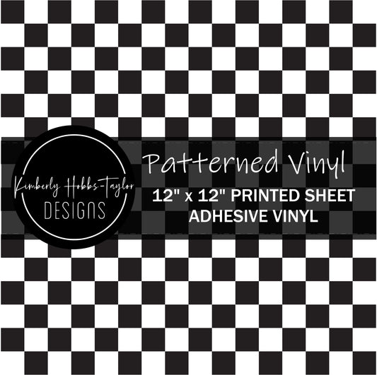 Checkerboard vinyl