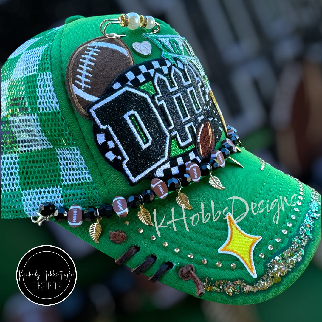 Green Gold Game Day Trucker Hat