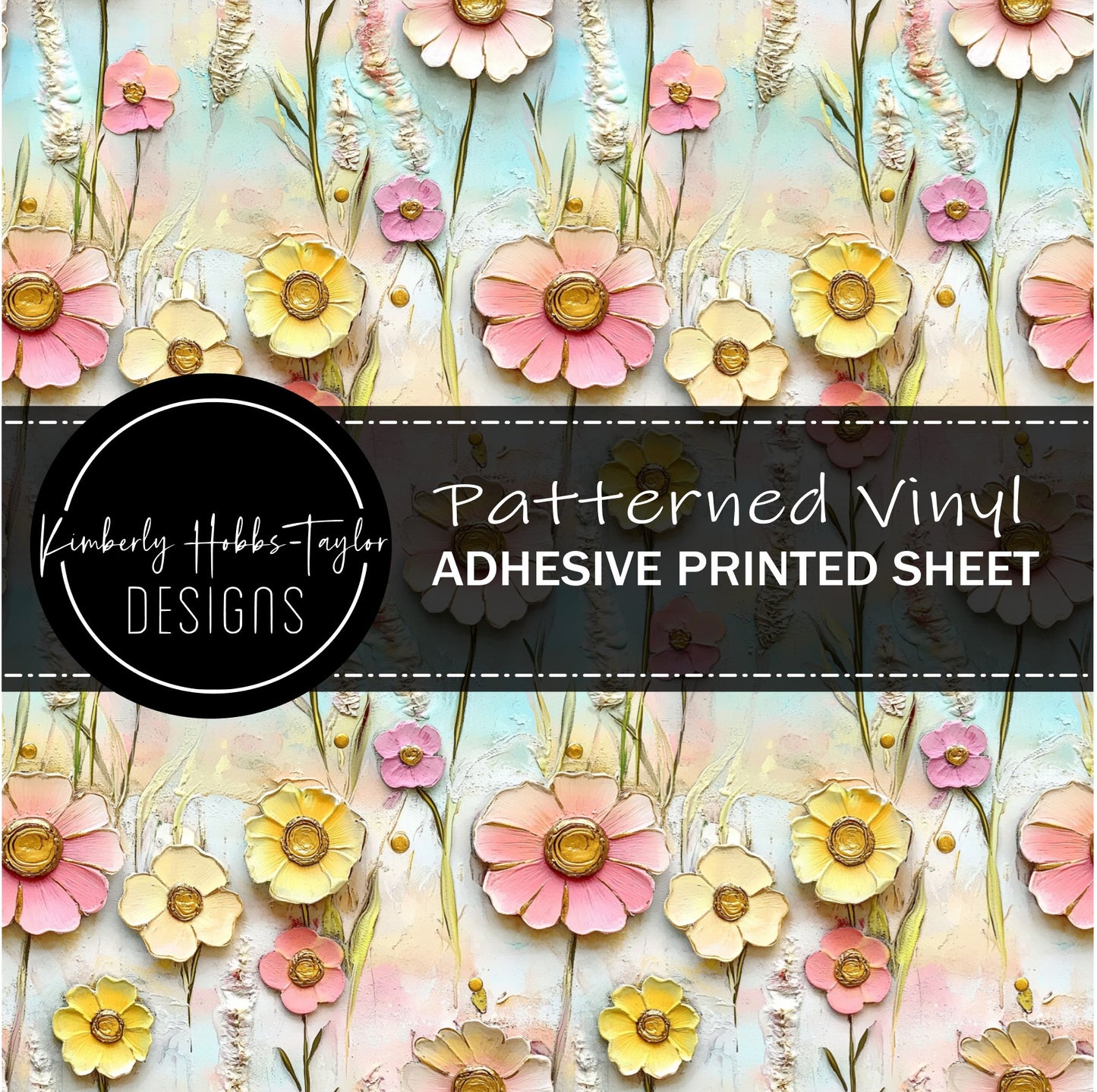 Layered Florals F vinyl