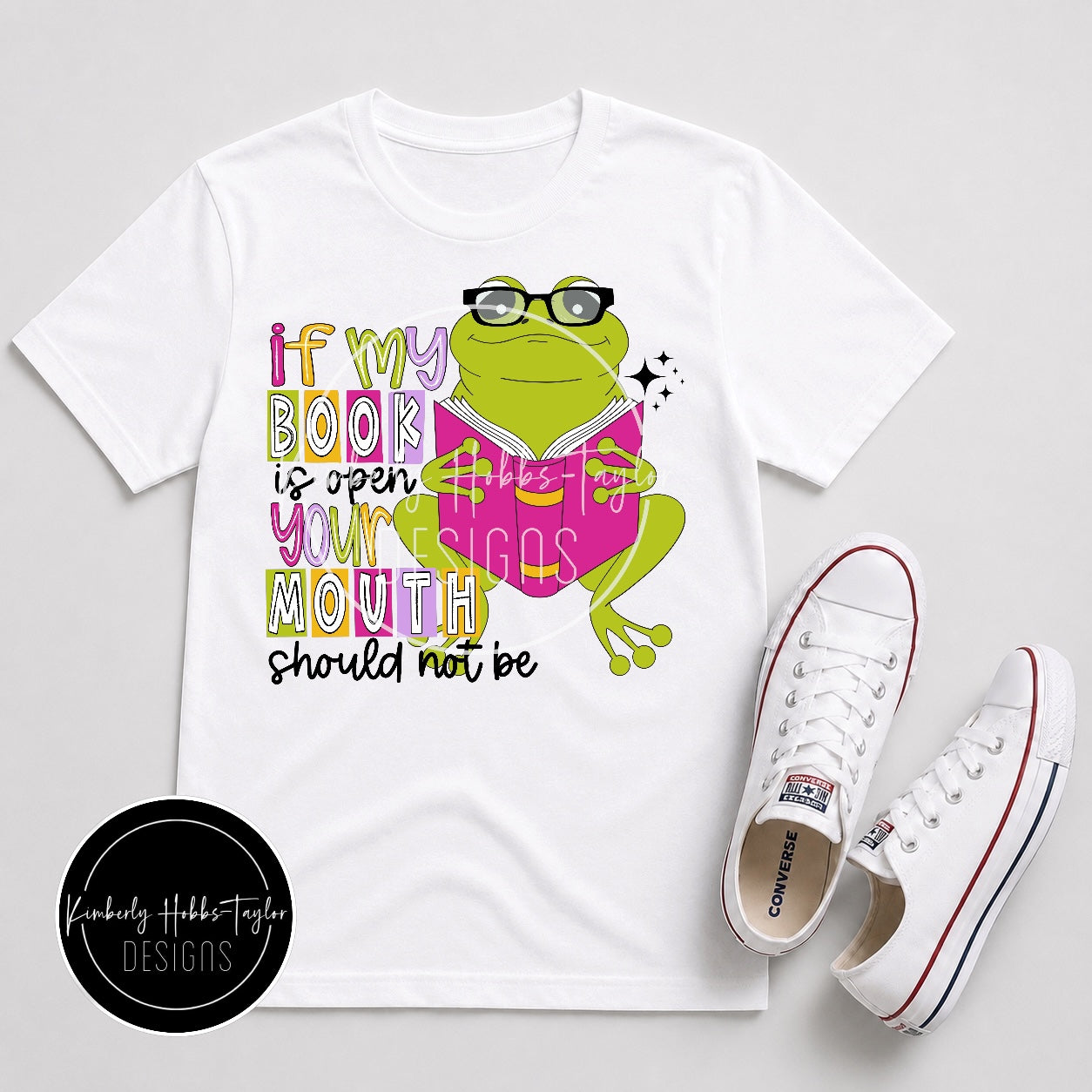 Finished Shirt - If My Book Is Open