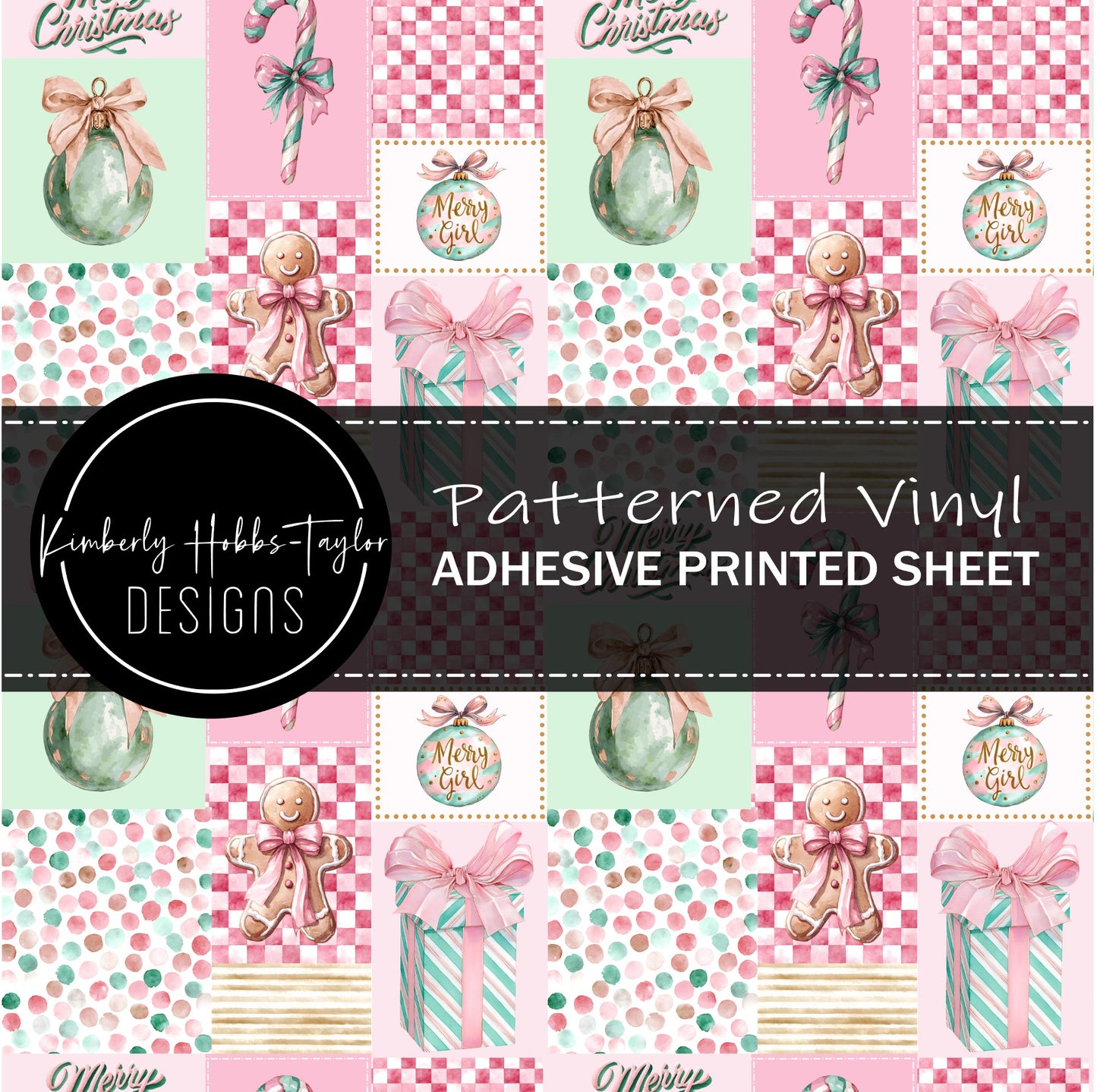 Pastel Christmas Mashup vinyl