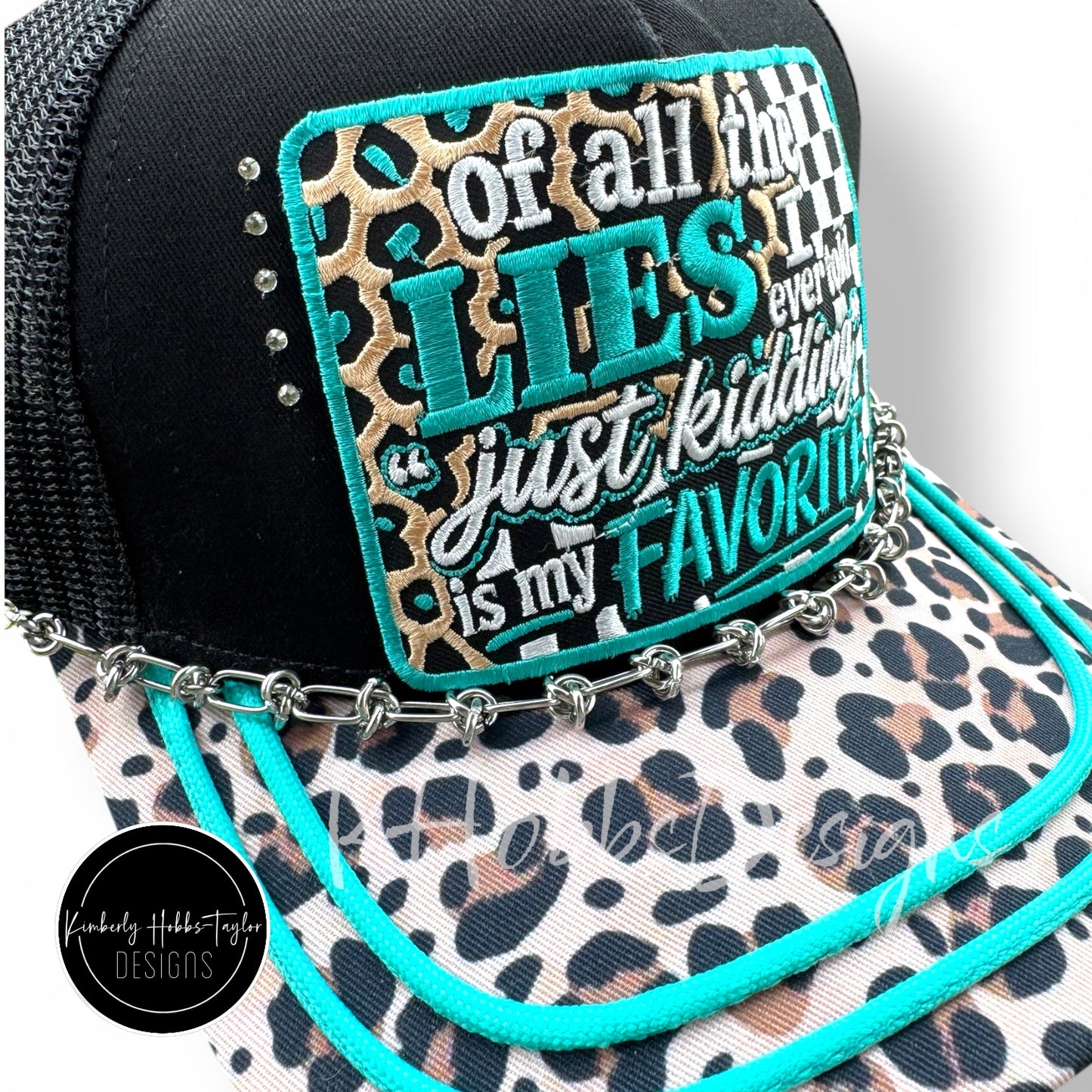 Of All The Lies I Ever Told Canvas Hat