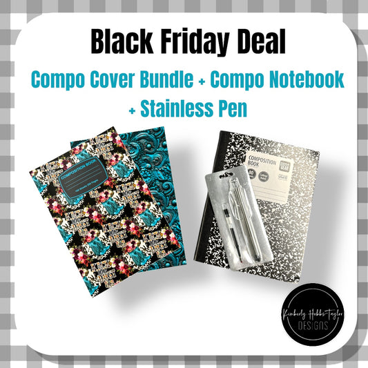 Kick Up the Dust Compo Cover Bundle + Compo Notebook + Stainless Pen
