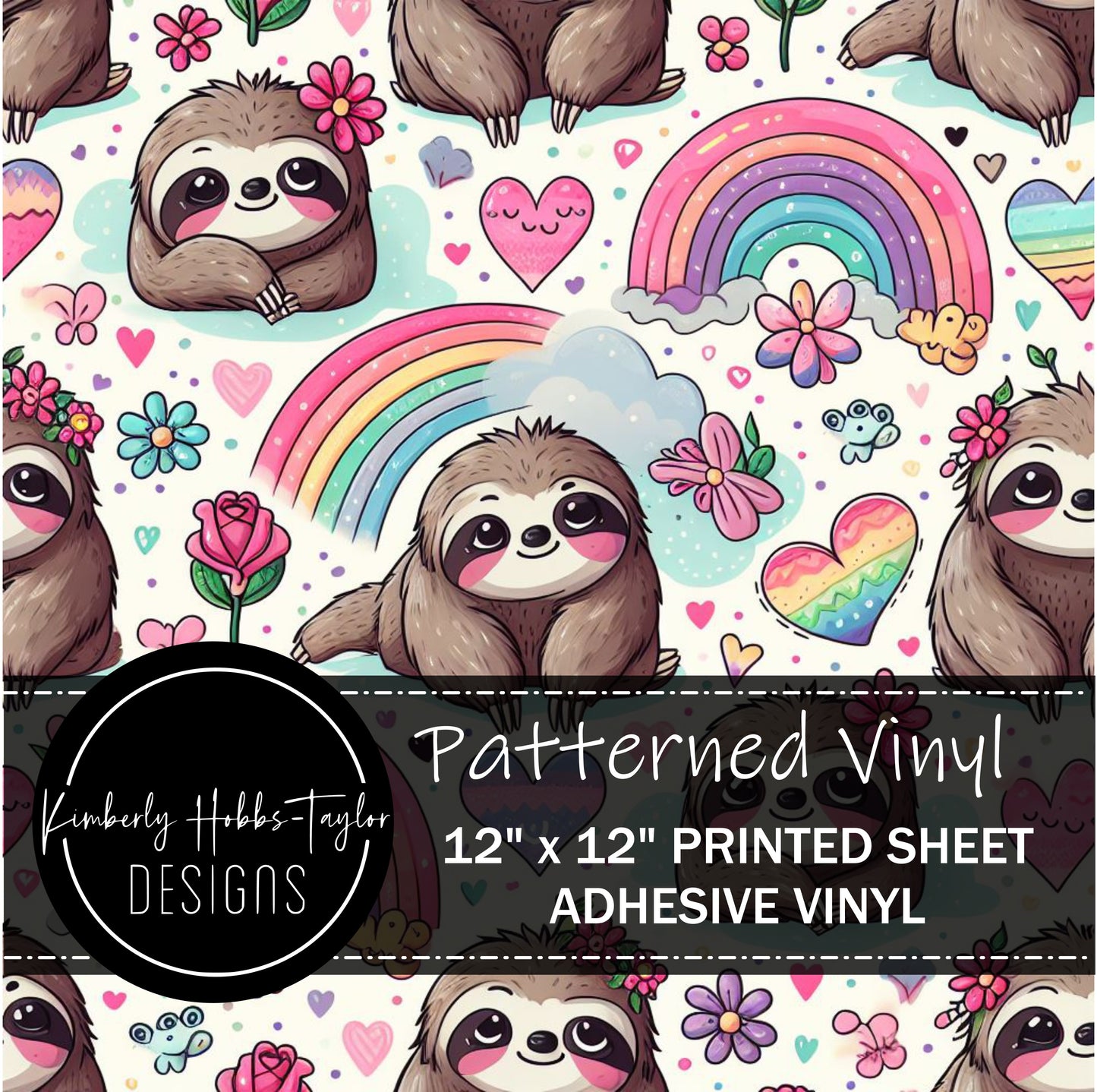 Sloths and Rainbows A - KHobbs Exclusive vinyl