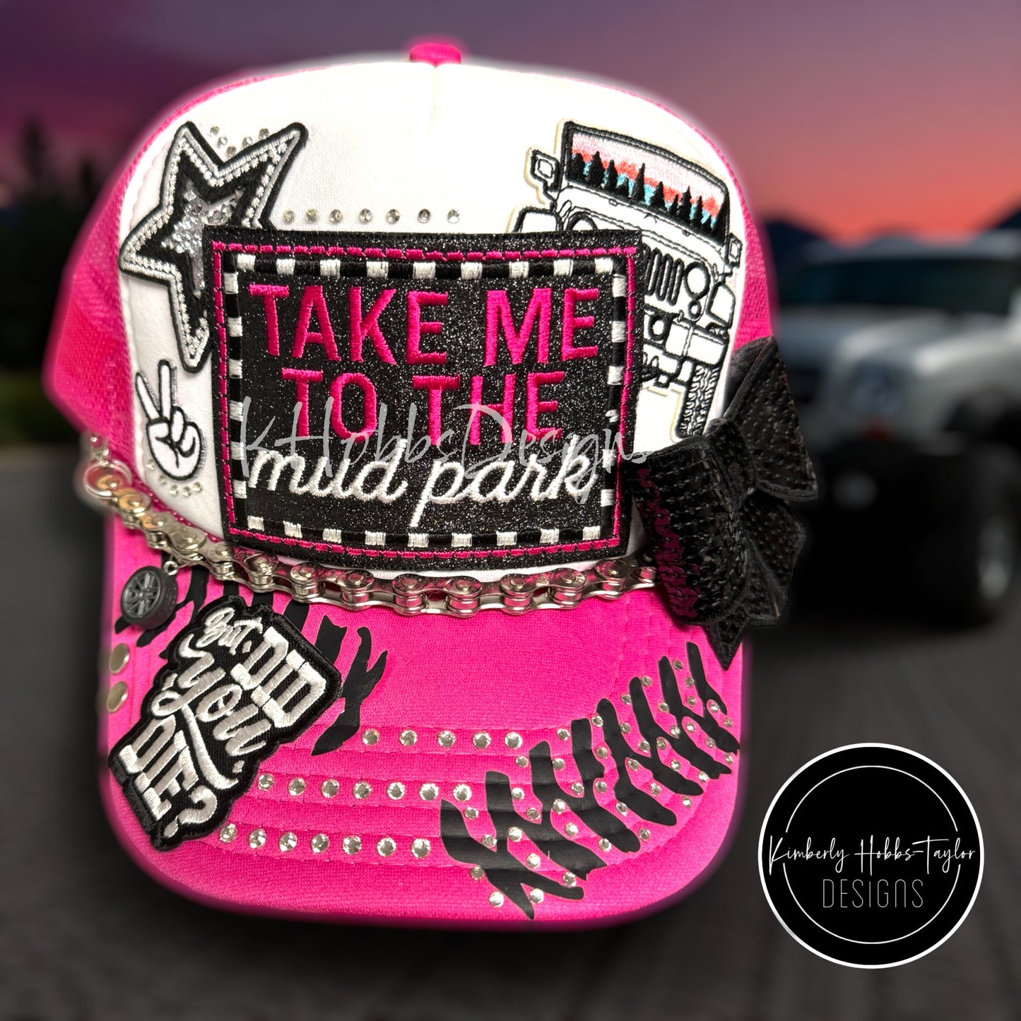 Take Me To The Mud Park Trucker Hat