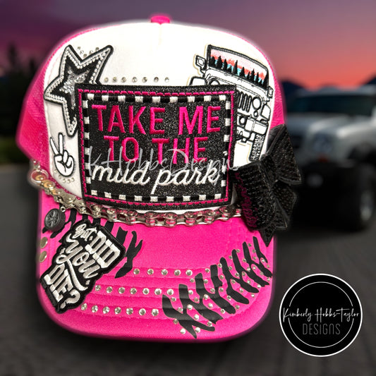 Take Me To The Mud Park Trucker Hat