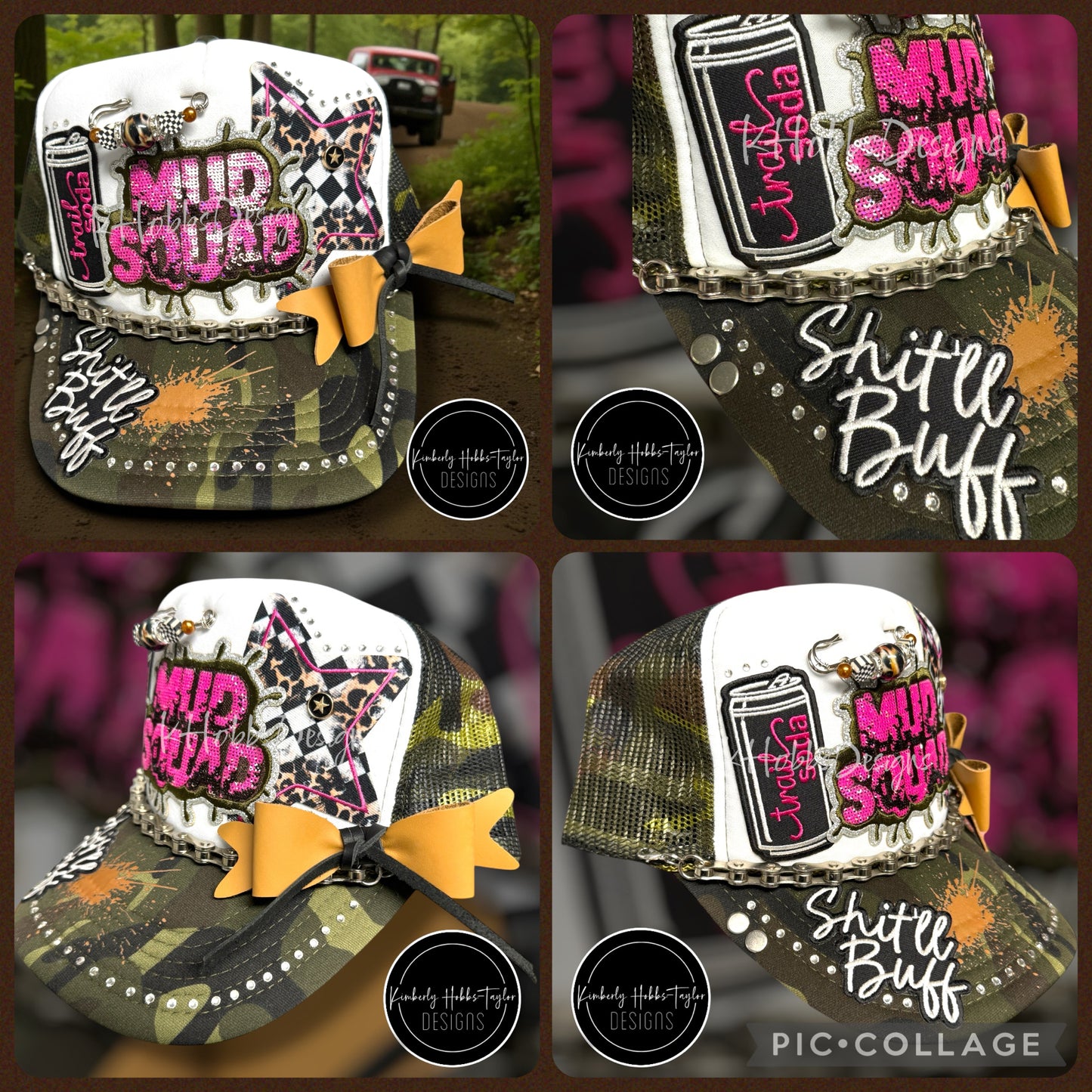 Mud Squad Camo Trucker Hat