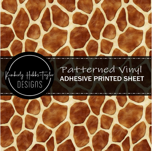 Animal Print - Giraffe vinyl