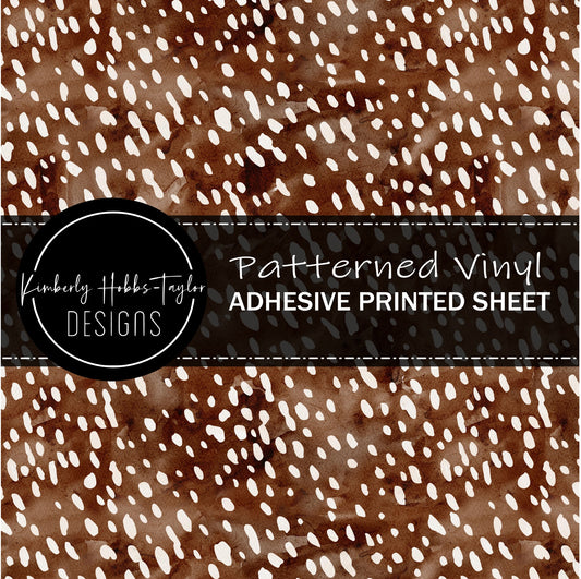 Animal Print - Deer - Adhesive Vinyl