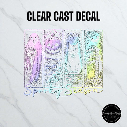 Decal - Pastel Halloween Blocks