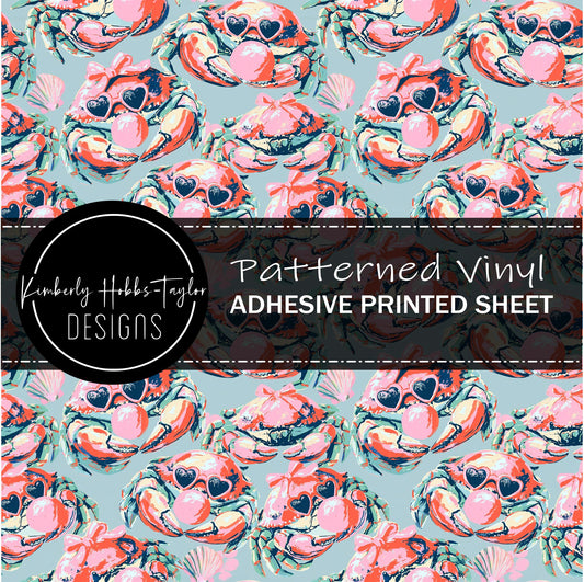 Peace Love Crabs - Blue vinyl