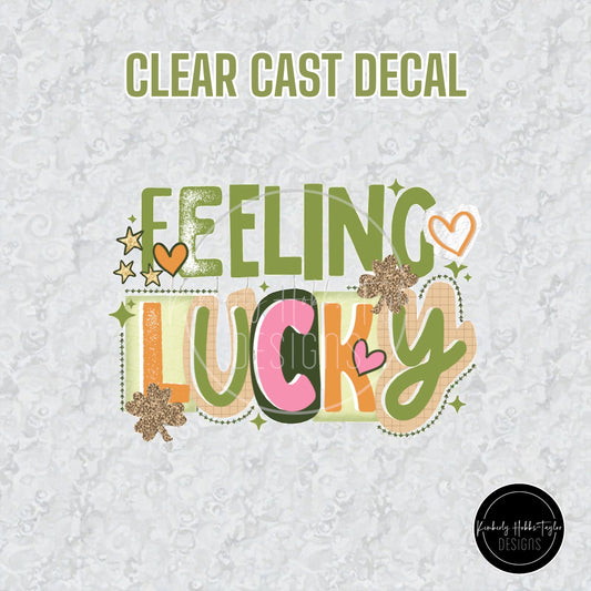 DECAL - Lucky - St Patty’s Day
