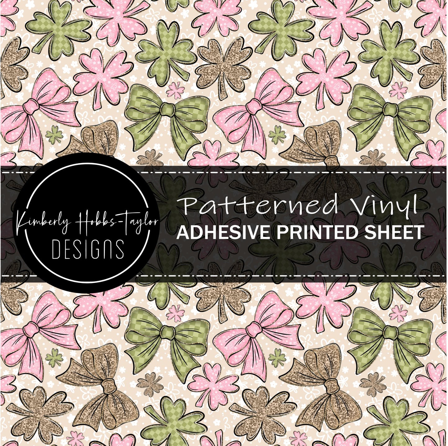 Shamrocks and Bows B vinyl