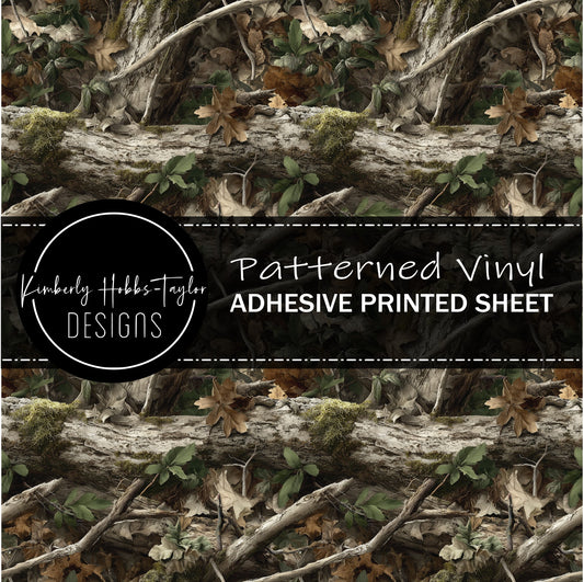Camo Leaf D vinyl