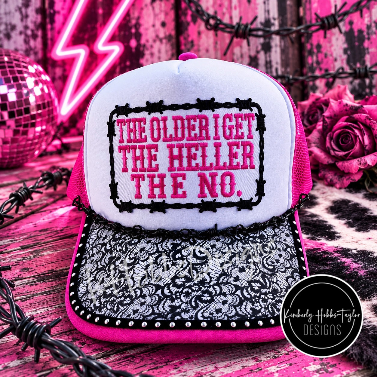 The Older I Get The Heller The No - Trucker Hat