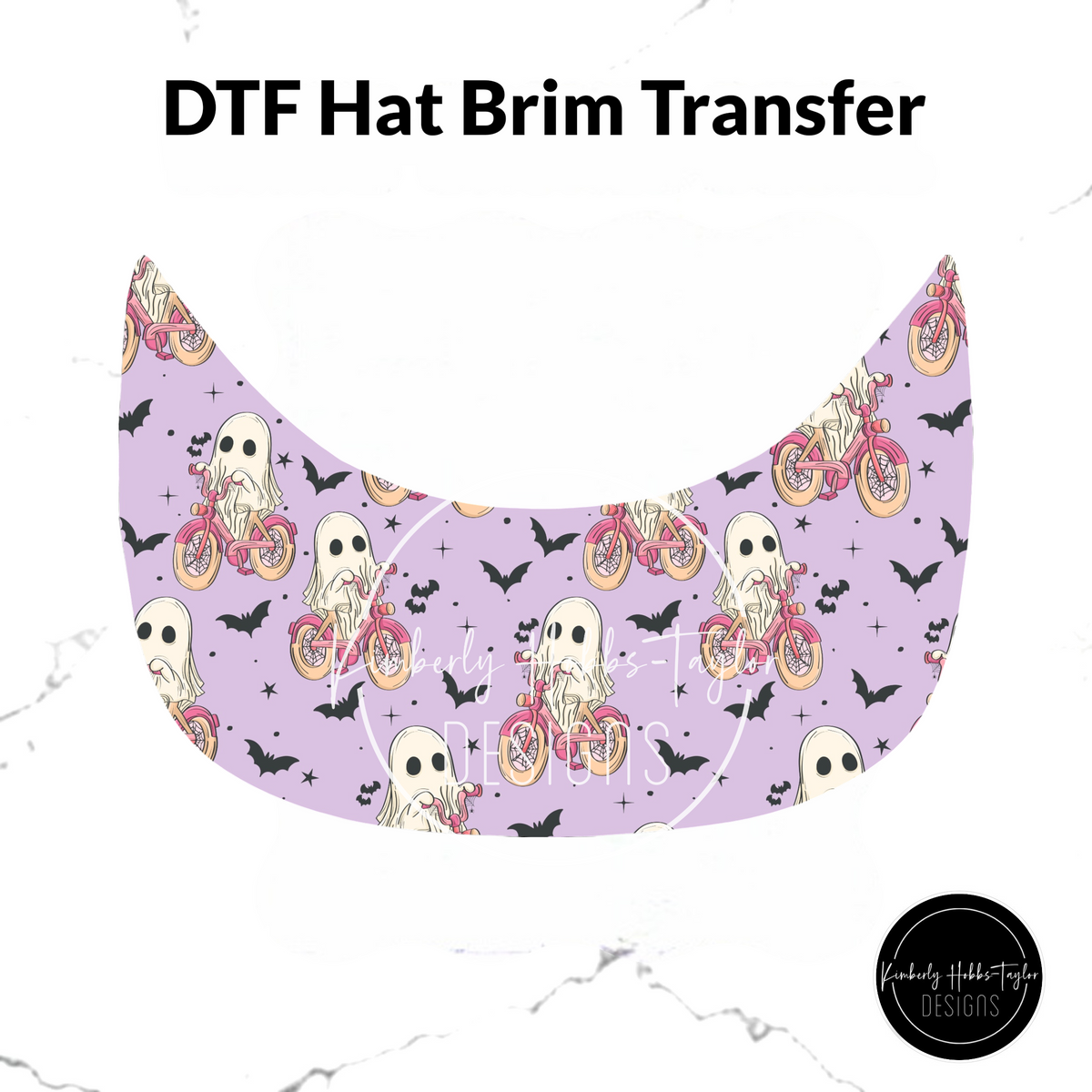 DTF Hat Brim Transfer - Cycopath