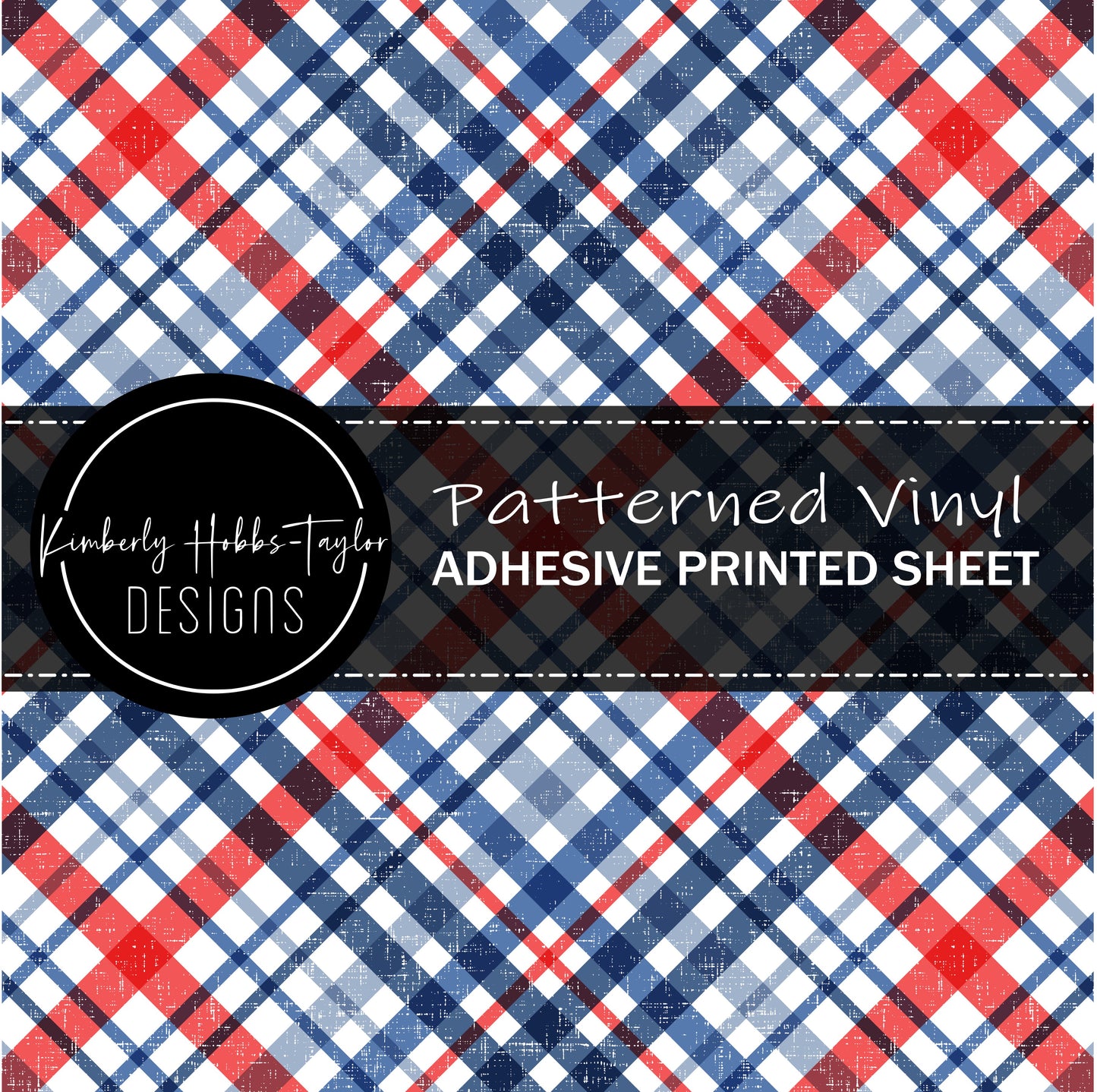 Americana Plaid - KHobbsX Makers Box vinyl