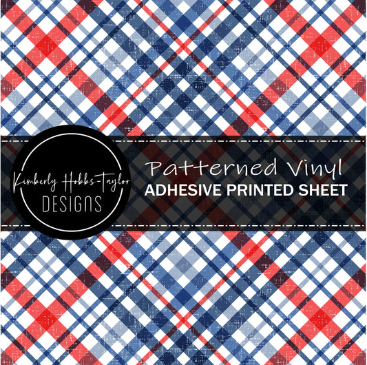 Americana Plaid - KHobbsX Makers Box vinyl