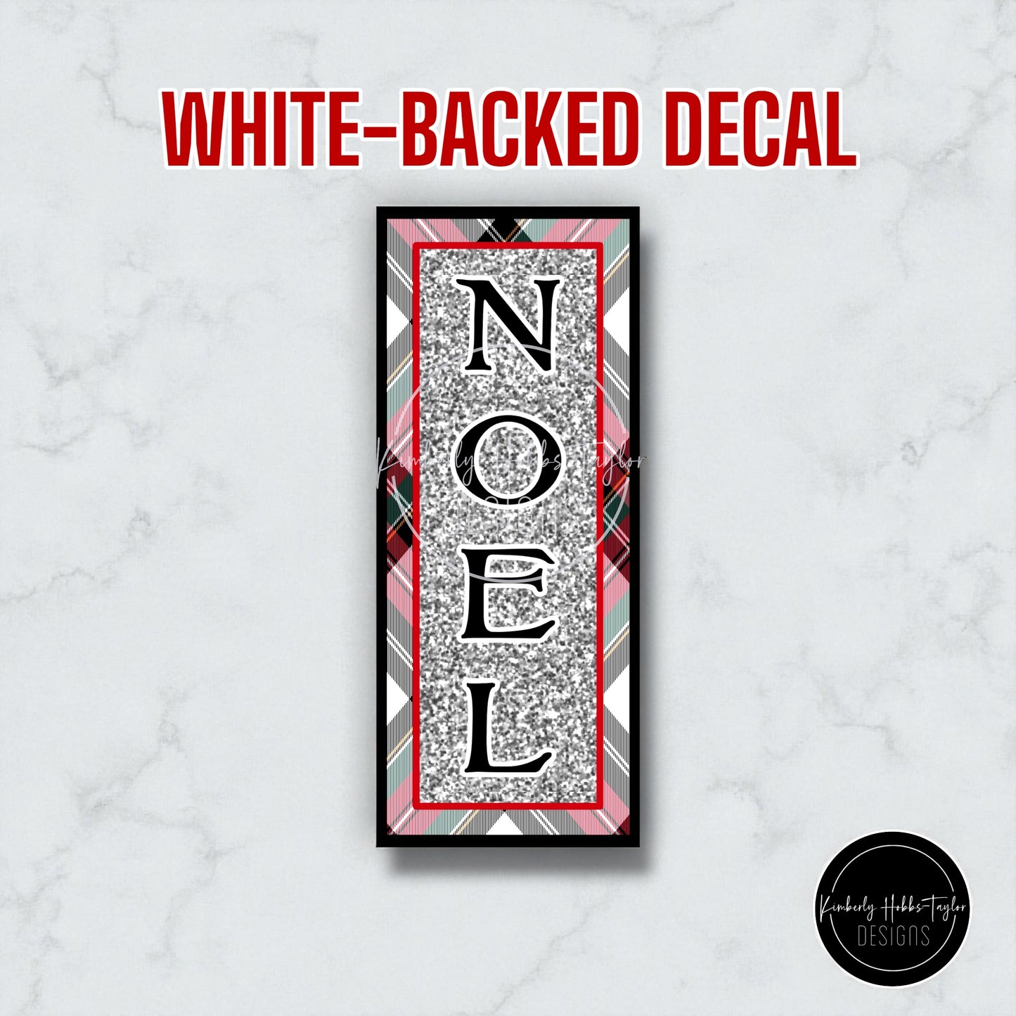 Winter Jubilee - Noel decal