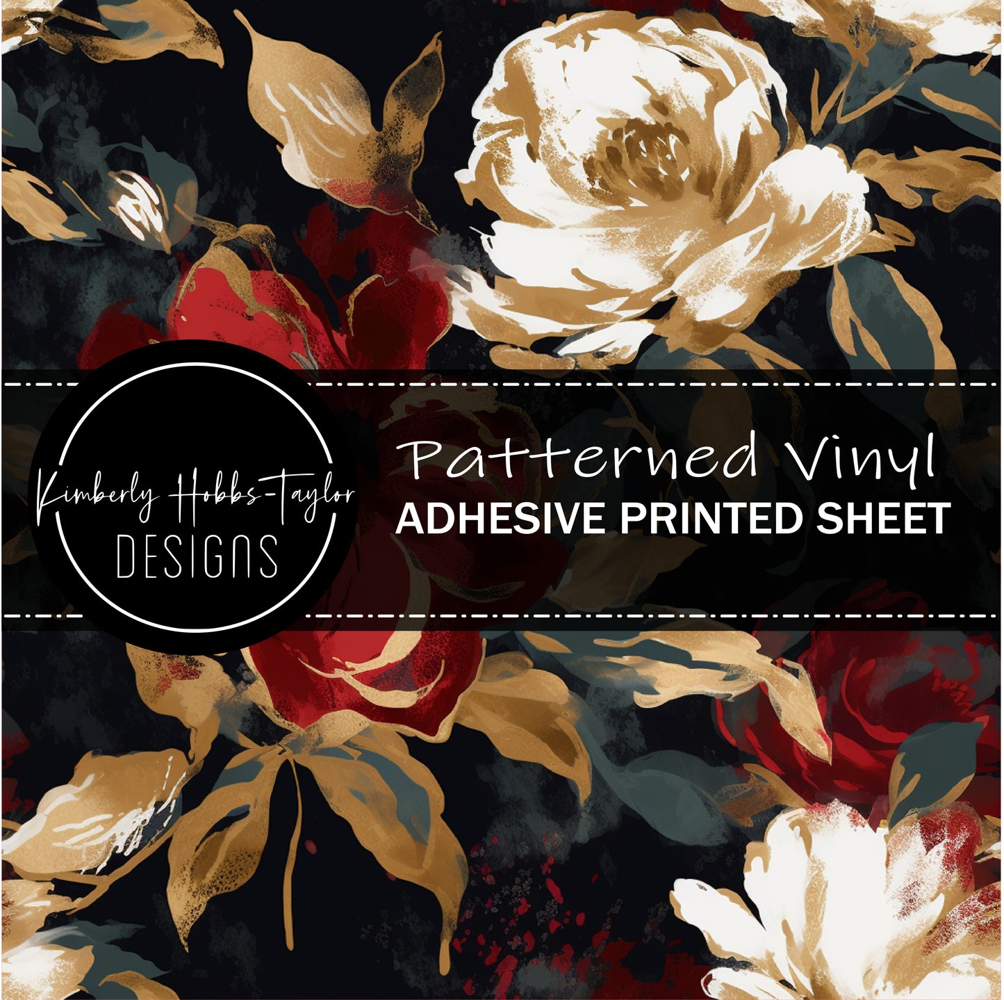 Christmas Floral vinyl