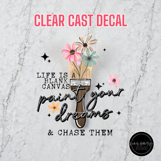 DECAL - Paint Your Dreams