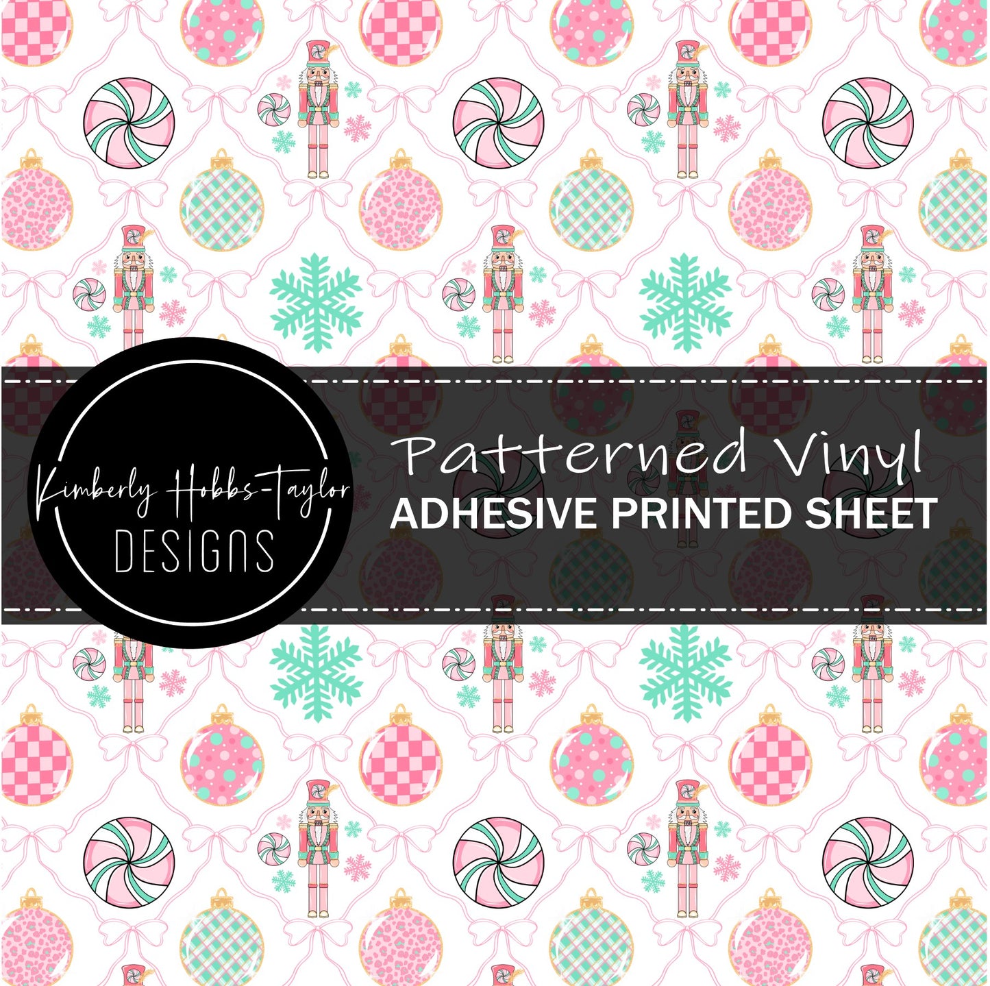 Nutcracker Ornaments vinyl