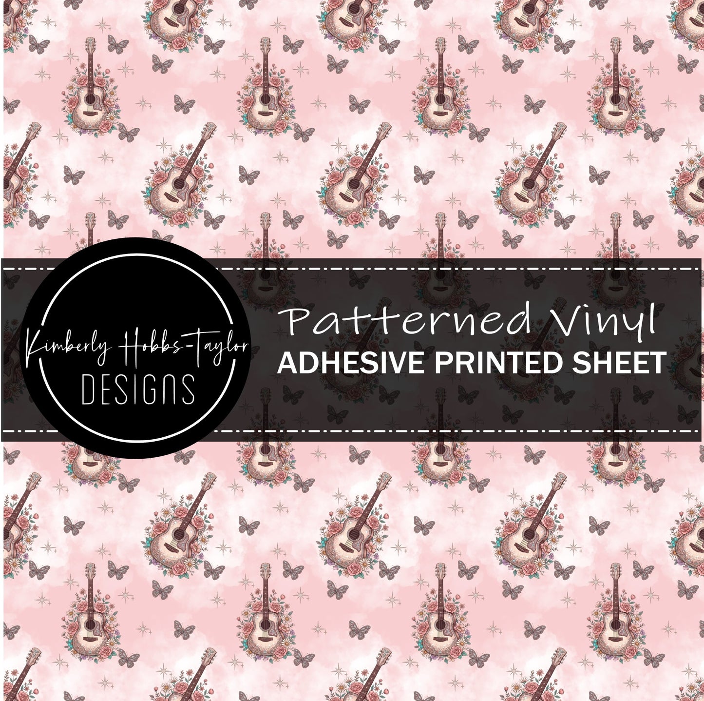 Butterfly Guitars - Adhesive Vinyl