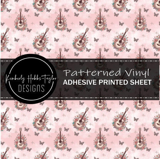 Butterfly Guitars - Adhesive Vinyl
