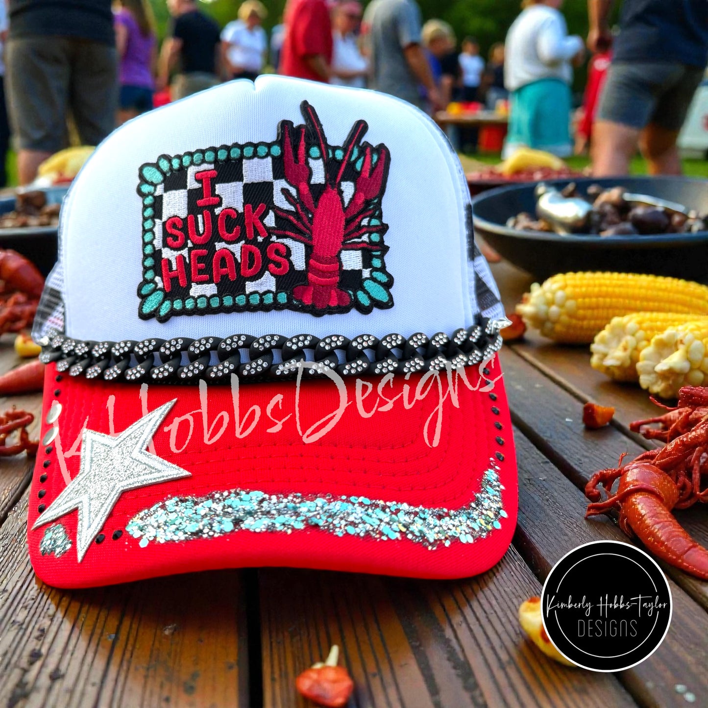 I Suck Heads Trucker Hat