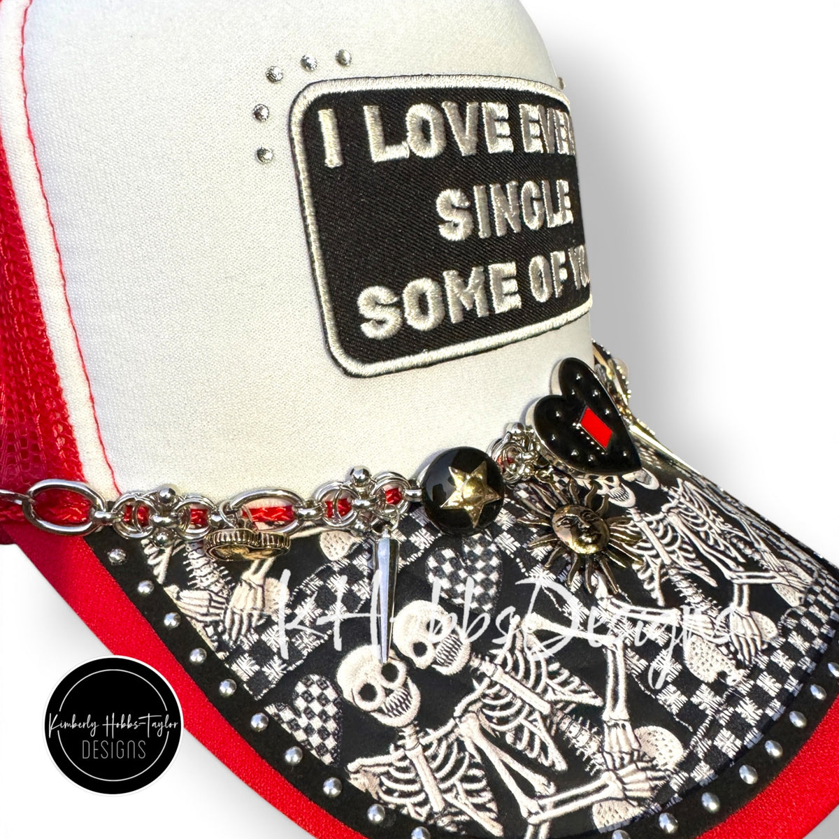 I Love Every Single Some Of You Red - Trucker Hat