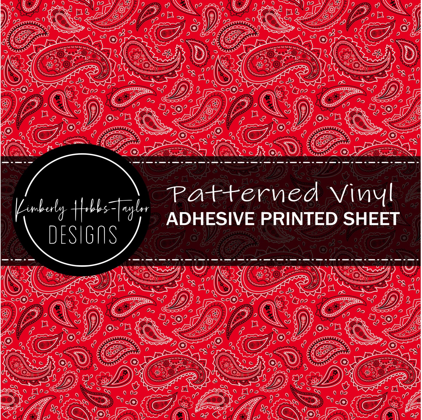 Pretty Paisley - Thin Red vinyl