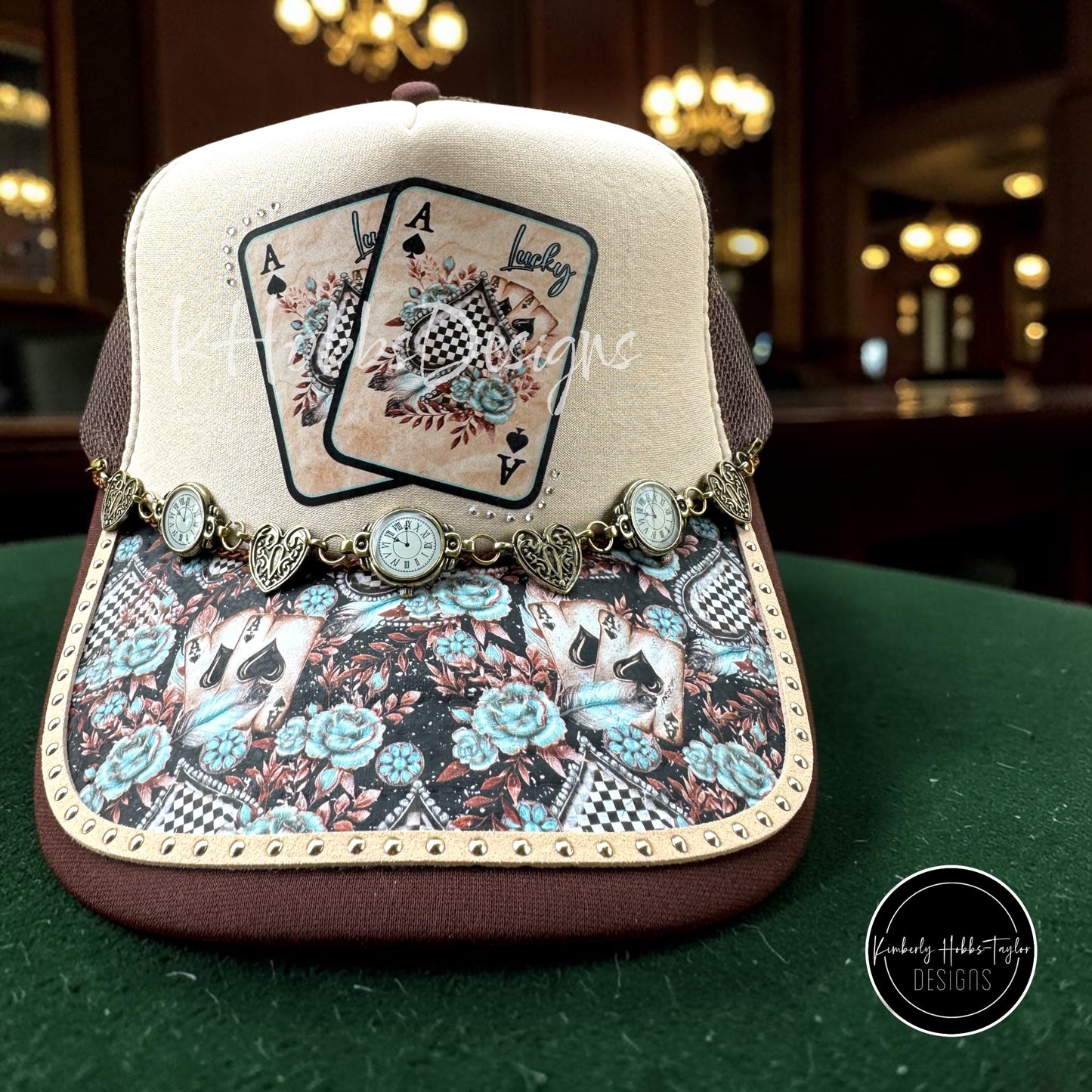 DTF Hat Transfer - Play Your Cards Right B