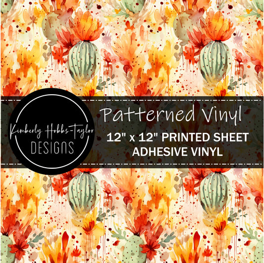 Fall Cactus Autumn B vinyl