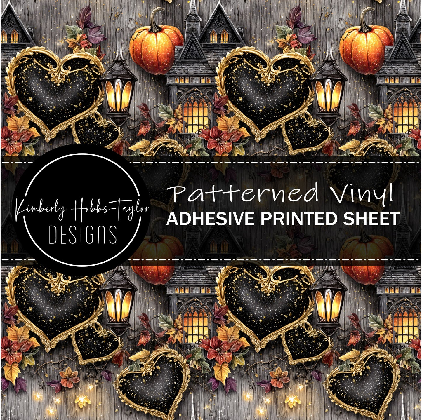 Halloween Houses and Hearts vinyl