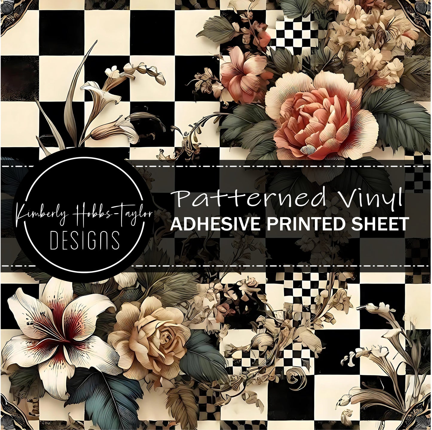 Fancy Floral Mashup vinyl