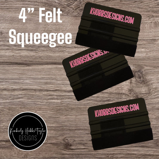 4” Felt Squeegee Tool