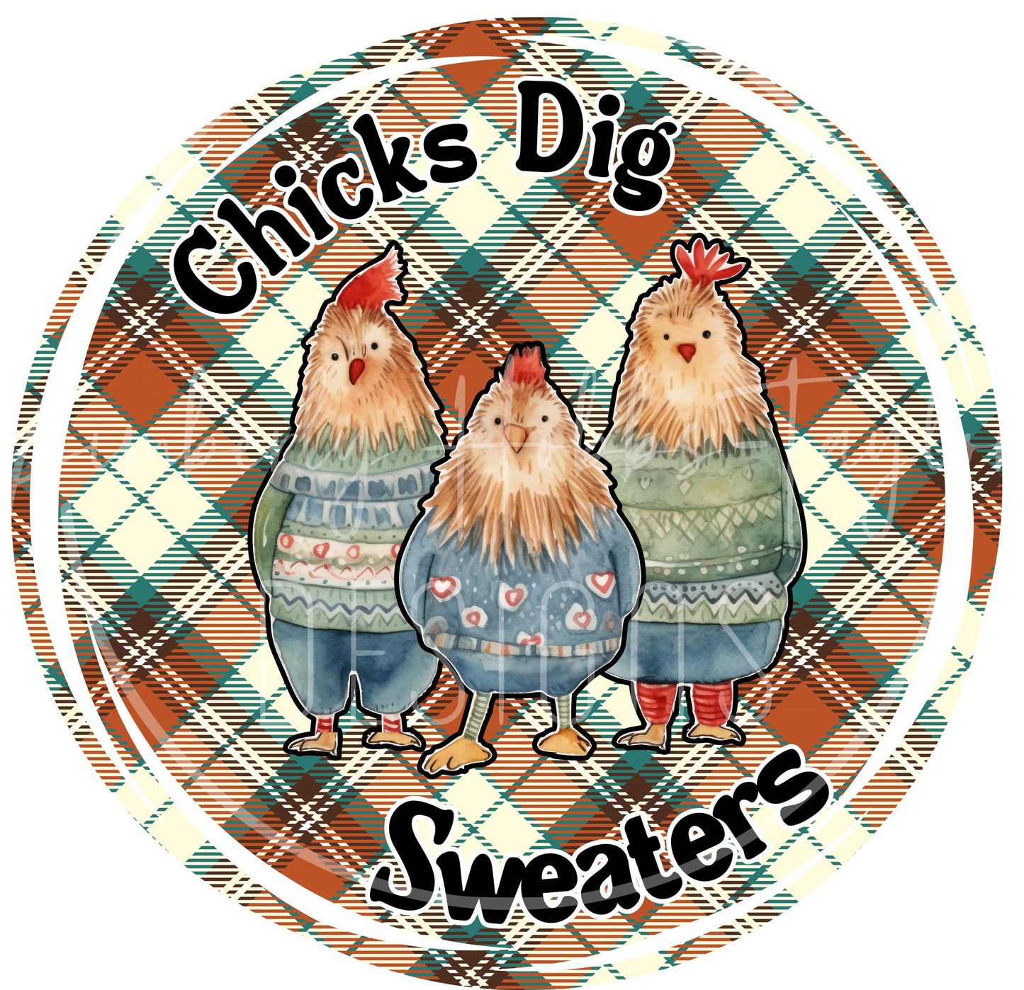 Chicks Dig Sweaters - KHobbs Exclusive decal