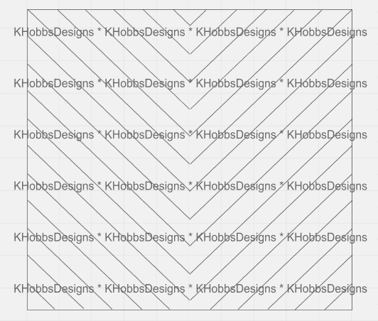 Infinite V Template for Makerflo 30 Skinny - Digital Cut File Only