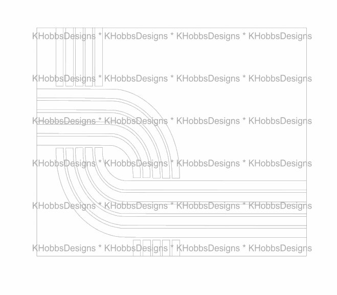 Pre-Cut Template for 24 Plump Tumbler - Tipsy Magnolia