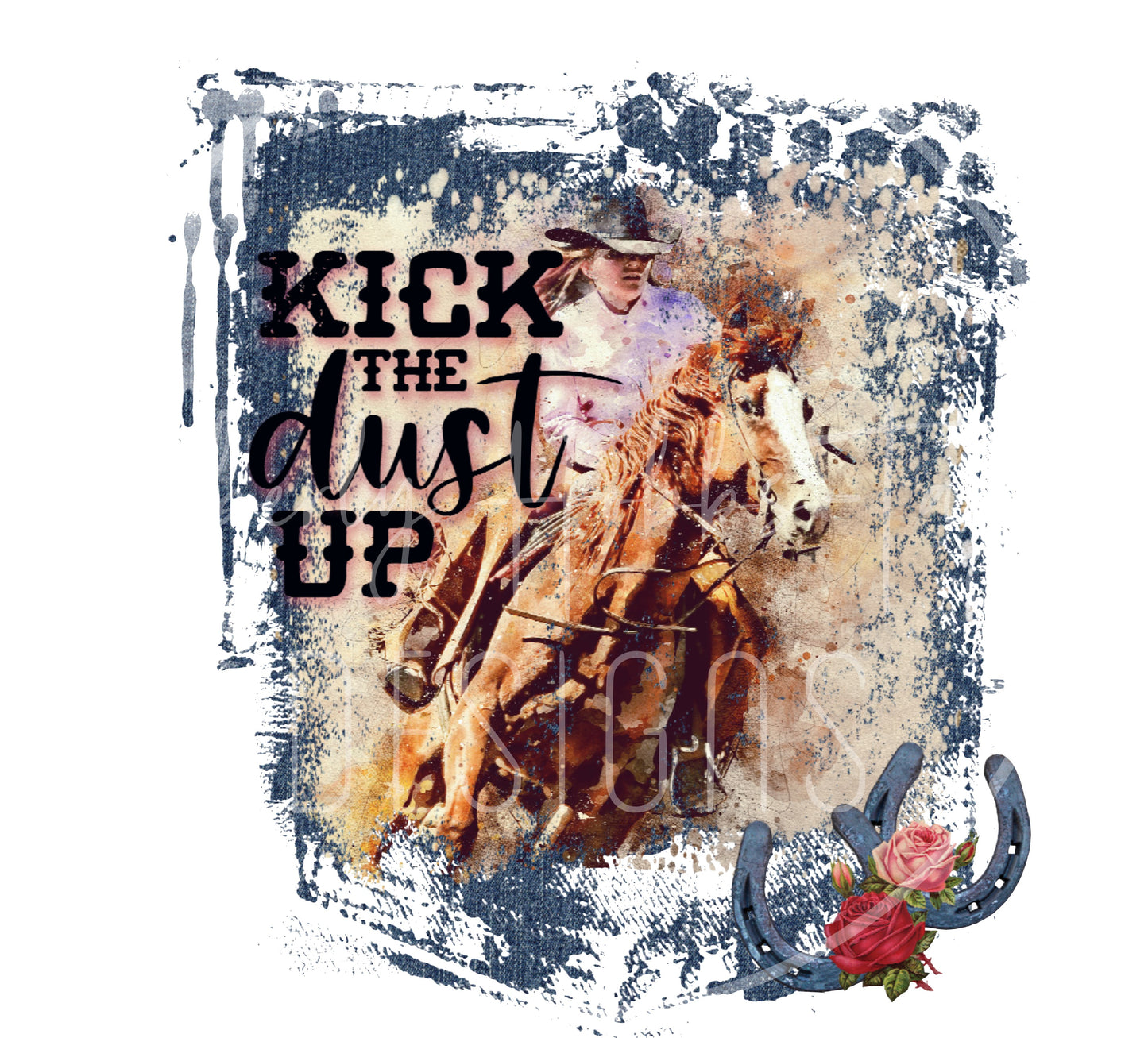 Kick the Dust Up B decal