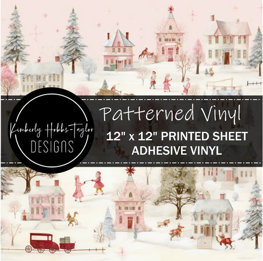 Pastel Christmas D vinyl