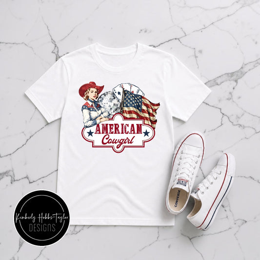 Finished Shirt - Vintage American Cowgirl
