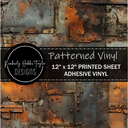 Rustic Metal D vinyl