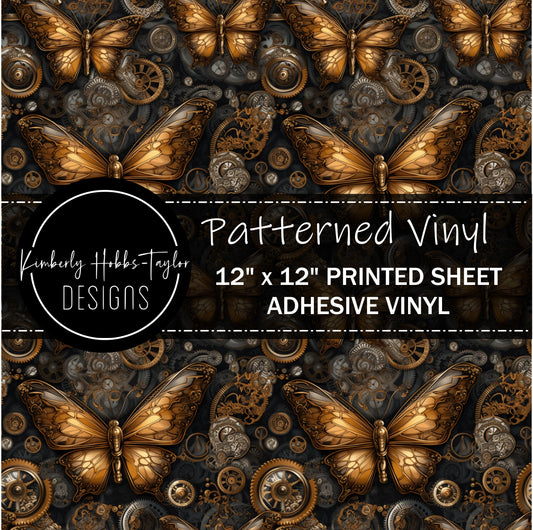 Steampunk Butterfly B vinyl