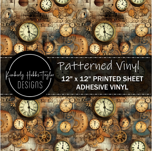 Steampunk Clocks C vinyl